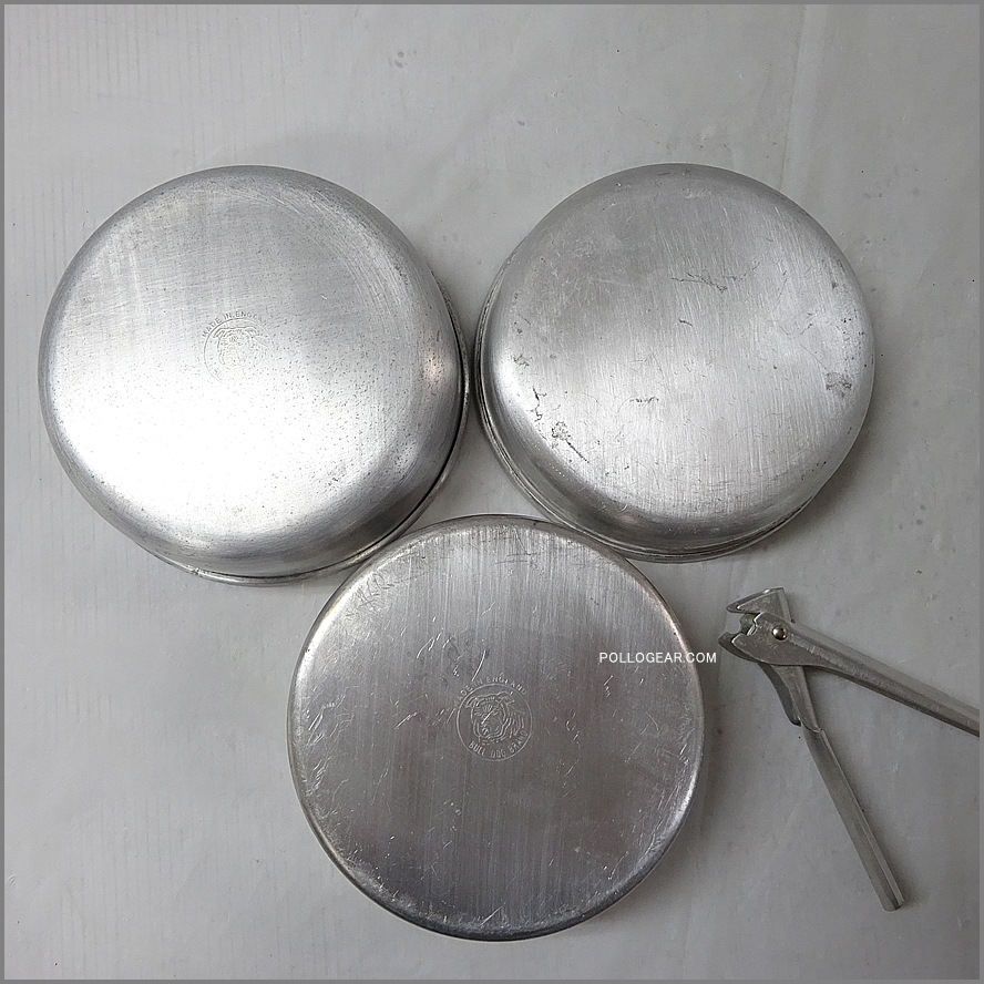 1970年代 160 ハイカーSET<BR>ホットン ブルドッグ メスキット<BR>VINTAGE イングランド製<BR>小さめ ソロクッカー 登山