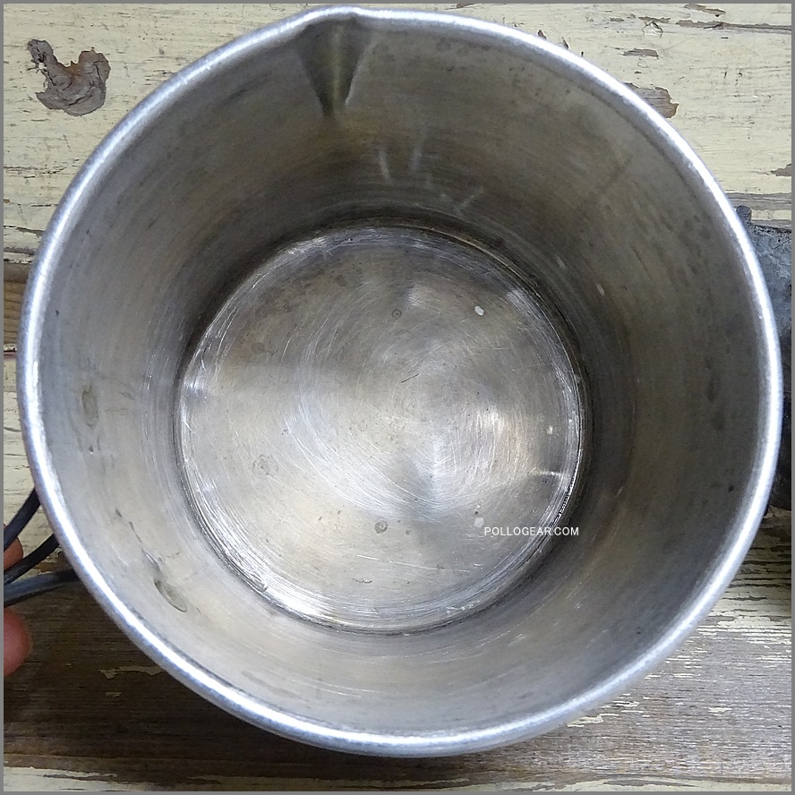 1940年代 UNKNOWN<BR>クッカー アルコールストーブ<BR>Aluminum Pot & Spirit Burner<BR>Vintage アルミポット アルスト