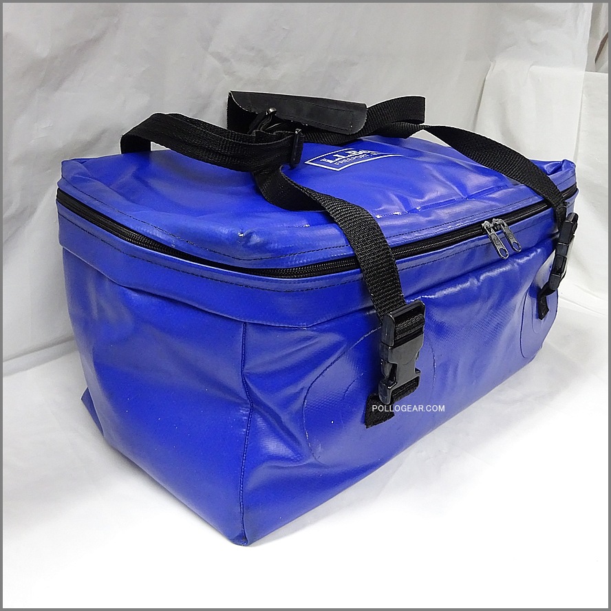 90’s L.L.Bean×SEATTLE SPORTS<BR>角型 ブルー 25QT Soft Cooler<BR>ソフトクーラー クーラーバッグ<BR>FROST-PAK フロストパック<BR>ビンテージクーラー ～1999年<BR>LLビーン×シアトルスポーツ