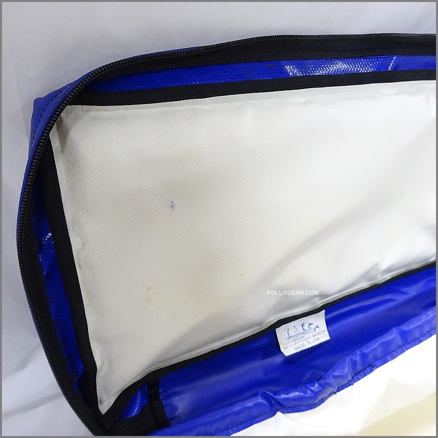 90’s L.L.Bean×SEATTLE SPORTS<BR>角型 ブルー 25QT Soft Cooler<BR>ソフトクーラー クーラーバッグ<BR>FROST-PAK フロストパック<BR>ビンテージクーラー ～1999年<BR>LLビーン×シアトルスポーツ