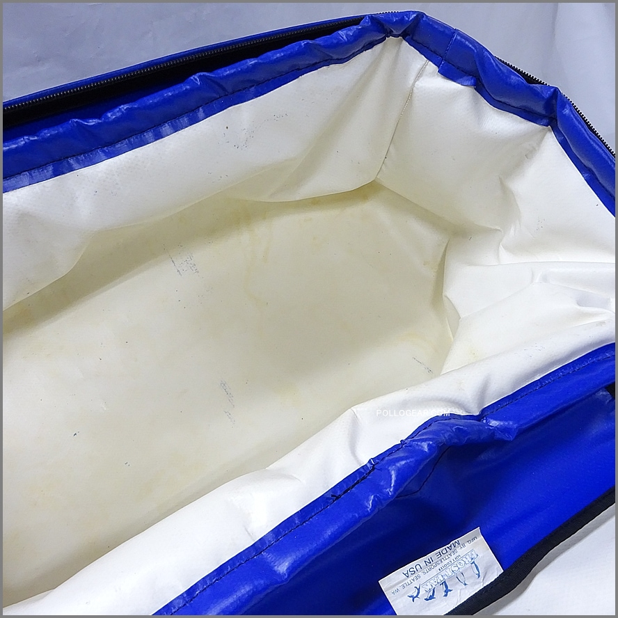 90’s L.L.Bean×SEATTLE SPORTS<BR>角型 ブルー 25QT Soft Cooler<BR>ソフトクーラー クーラーバッグ<BR>FROST-PAK フロストパック<BR>ビンテージクーラー ～1999年<BR>LLビーン×シアトルスポーツ