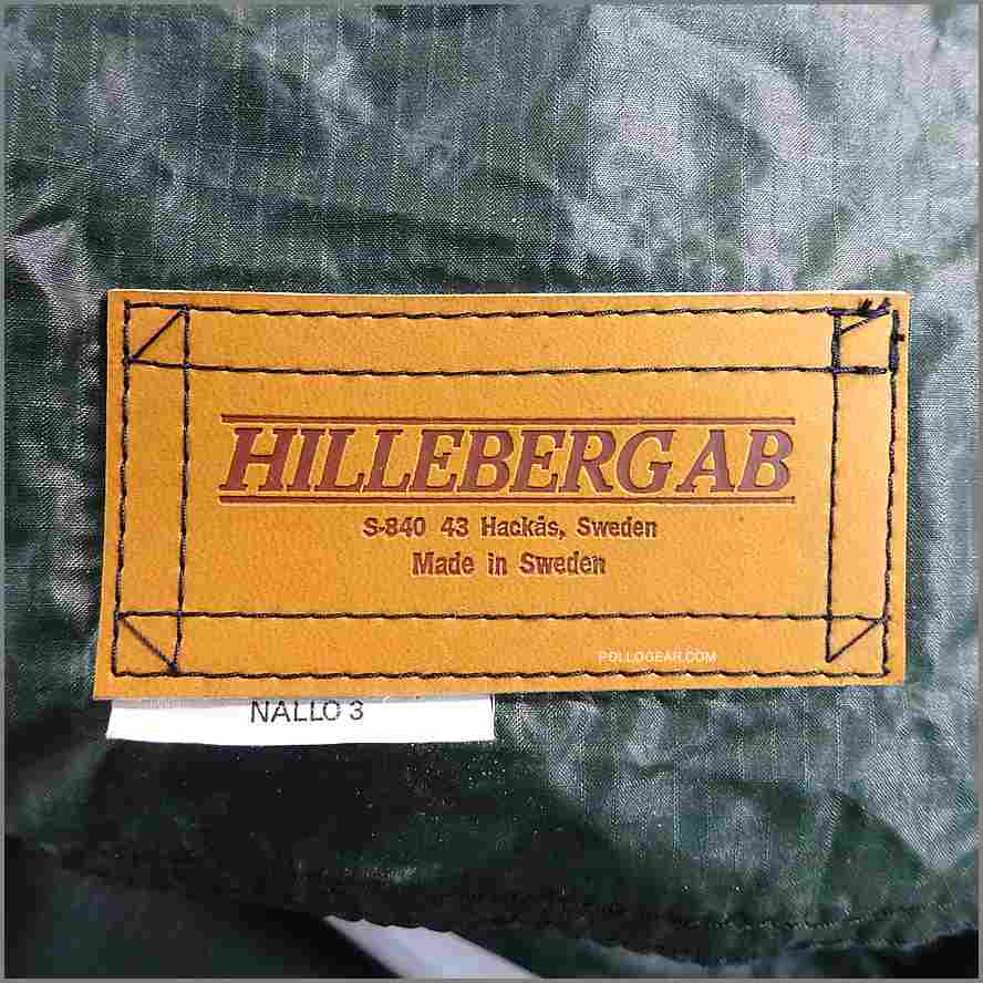 hilleberg AB stalon 革タグ 2002年モデル 革タグ STAIKA<br>Hilleberg スタイカ 旧カラー<br