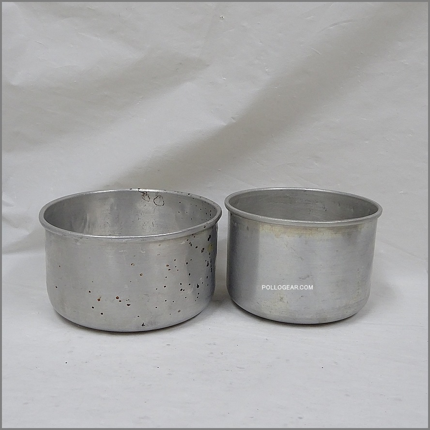 極小４インチ ポット<BR>ホットン ブルドッグ<BR>ノーハンドル POT<BR>イングランド製 クッカー<BR>VINTAGE メスキット