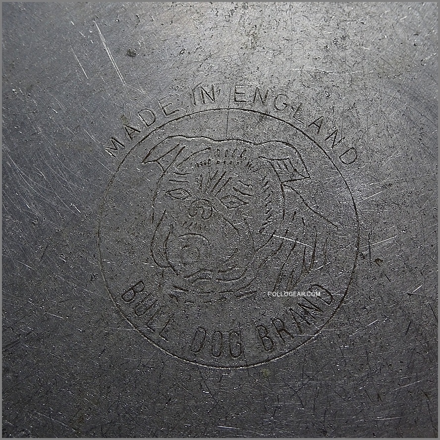 極小４インチ ポット<BR>ホットン ブルドッグ<BR>ノーハンドル POT<BR>イングランド製 クッカー<BR>VINTAGE メスキット