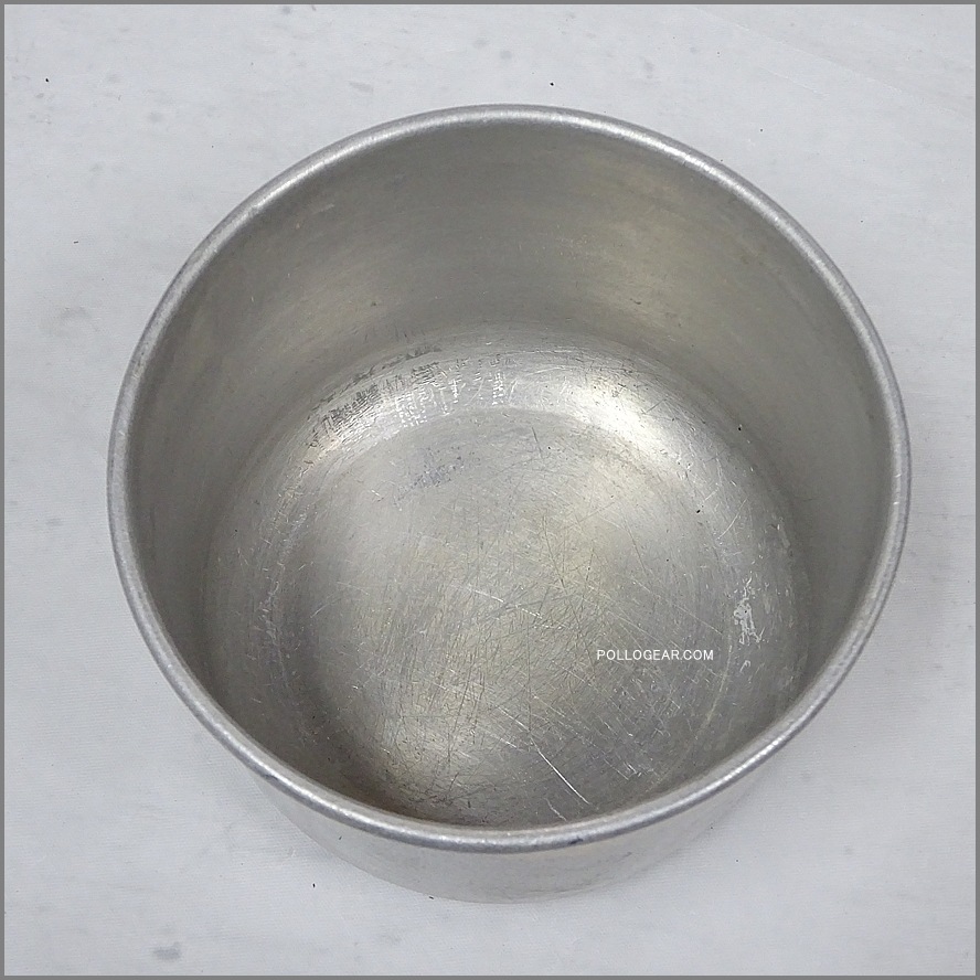 極小４インチ ポット<BR>ホットン ブルドッグ<BR>ノーハンドル POT<BR>イングランド製 クッカー<BR>VINTAGE メスキット