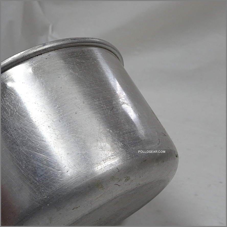 極小４インチ ポット<BR>ホットン ブルドッグ<BR>ノーハンドル POT<BR>イングランド製 クッカー<BR>VINTAGE メスキット