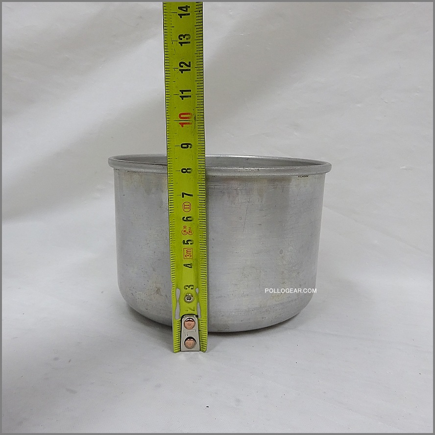 極小４インチ ポット<BR>ホットン ブルドッグ<BR>ノーハンドル POT<BR>イングランド製 クッカー<BR>VINTAGE メスキット