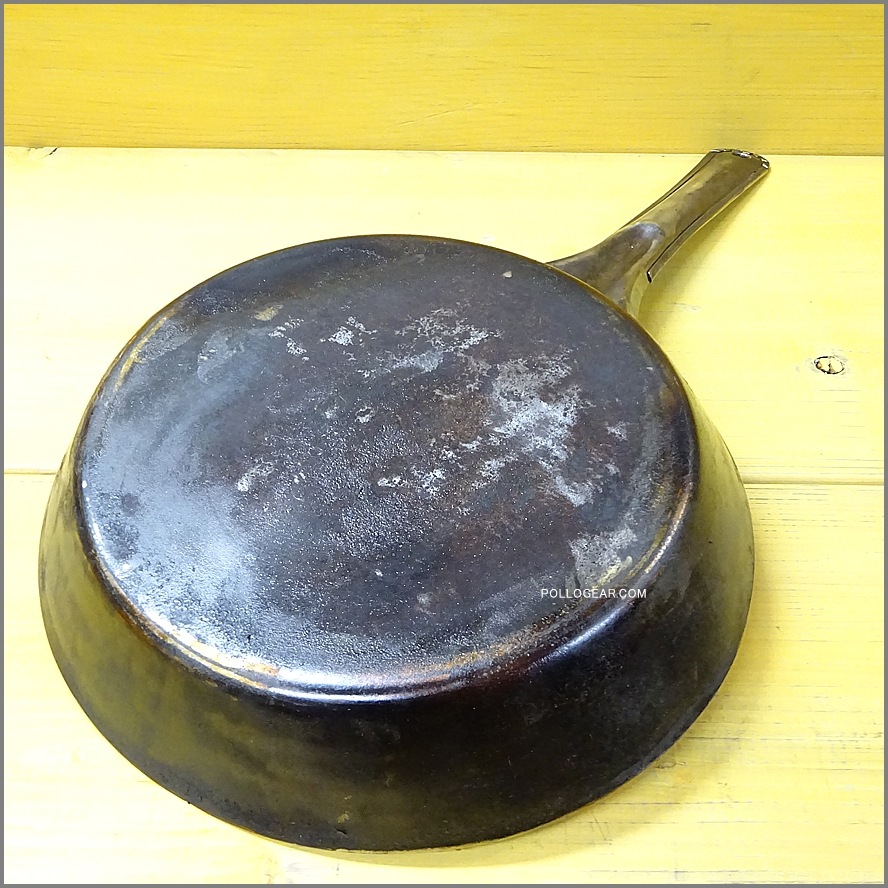 1940年代 ACME NYS Co<BR>ビンテージ フライパン<BR>鉄フライパン アメリカ製<BR>Cowboy Frying Pans 225㎜