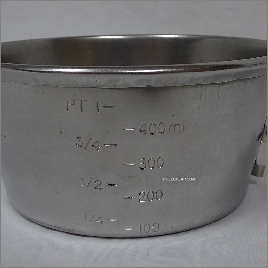 デッドストック CASCADE CUP<BR>1PINT ツヤあり後期型 ml表記<BR>カスケードカップ アメリカ製<BR>シェラカップ 1パイントカップ