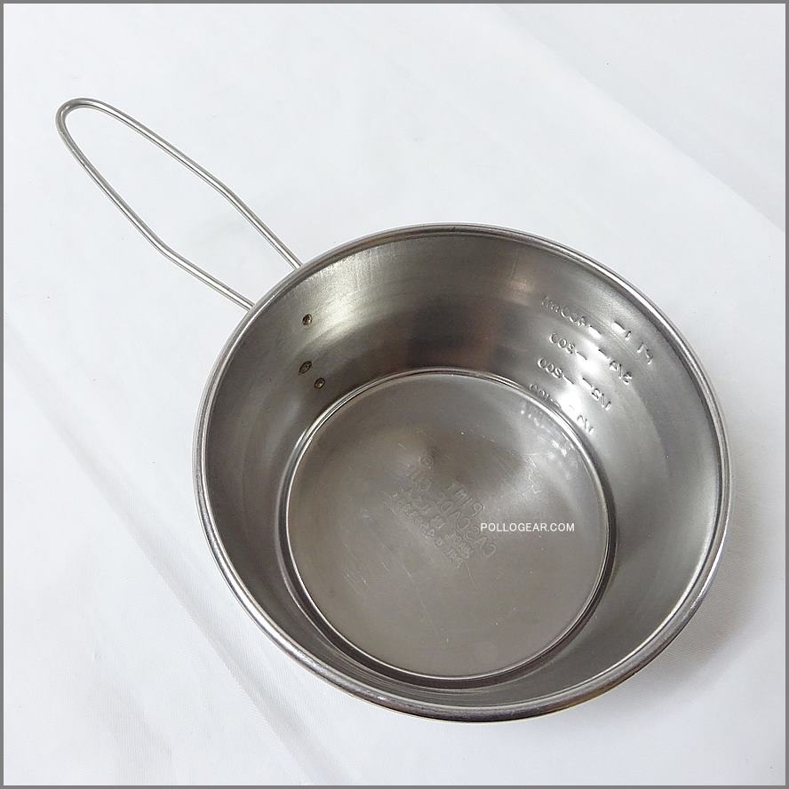 デッドストック CASCADE CUP<BR>1PINT ツヤあり後期型 ml表記<BR>カスケードカップ アメリカ製<BR>シェラカップ 1パイントカップ