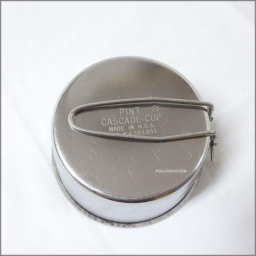 デッドストック CASCADE CUP<BR>1PINT ツヤあり後期型 ml表記<BR>カスケードカップ アメリカ製<BR>シェラカップ 1パイントカップ
