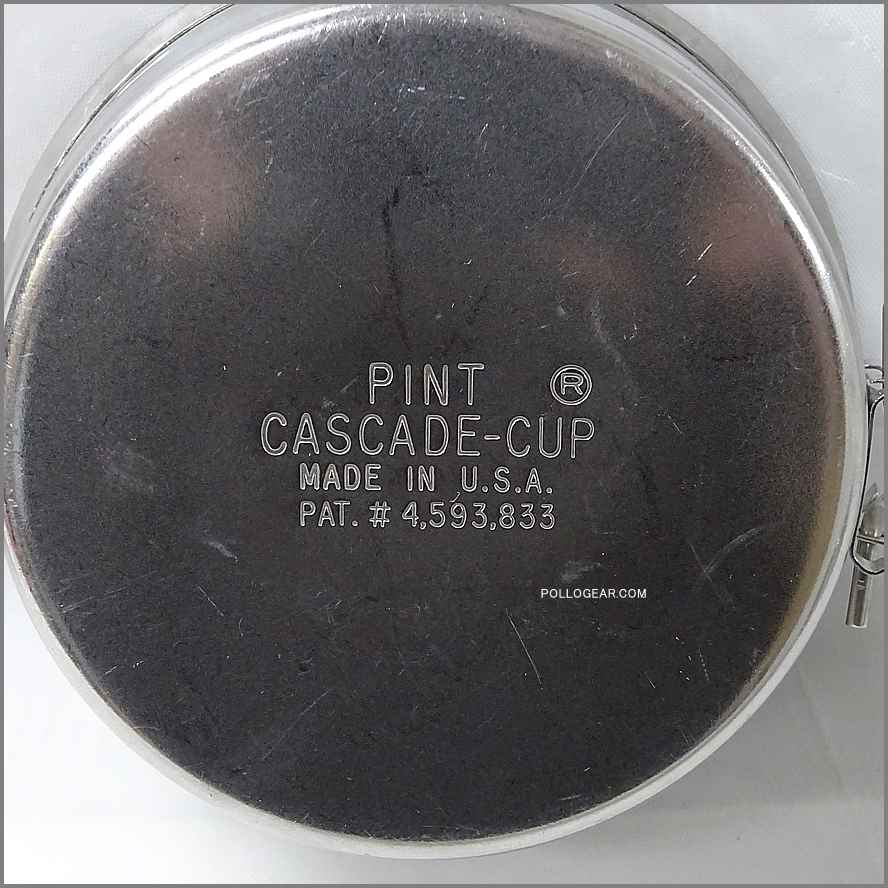 デッドストック CASCADE CUP<BR>1PINT ツヤあり後期型 ml表記<BR>カスケードカップ アメリカ製<BR>シェラカップ 1パイントカップ