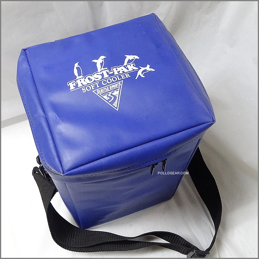 VINTAGE シアトルスポーツ<BR>角型 青 12QT Soft Cooler<BR