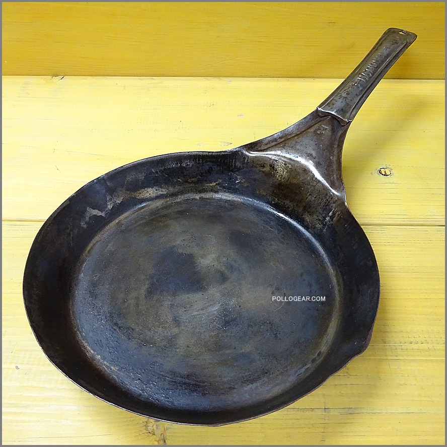 1950年代 NATIONAL<BR>ビンテージ フライパン<BR>鉄フライパン アメリカ製<BR>Cowboy Frying Pans 235㎜