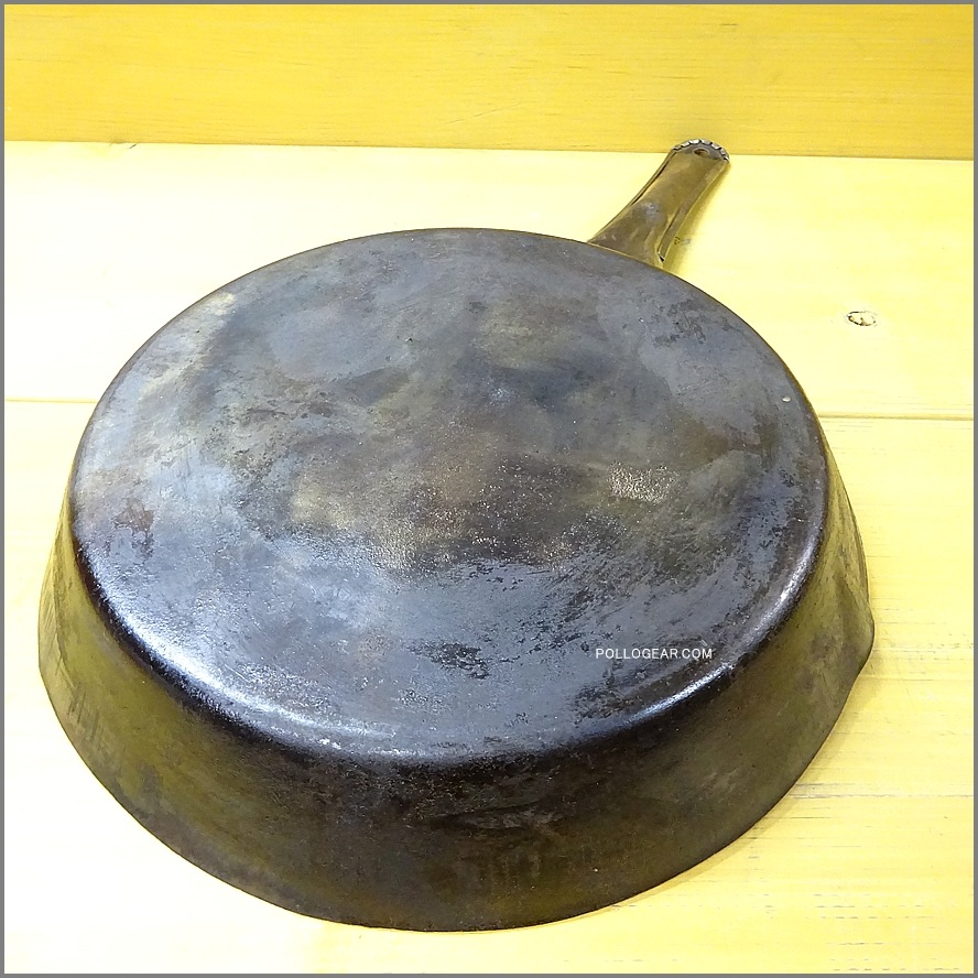 1950年代 NATIONAL<BR>ビンテージ フライパン<BR>鉄フライパン アメリカ製<BR>Cowboy Frying Pans 235㎜