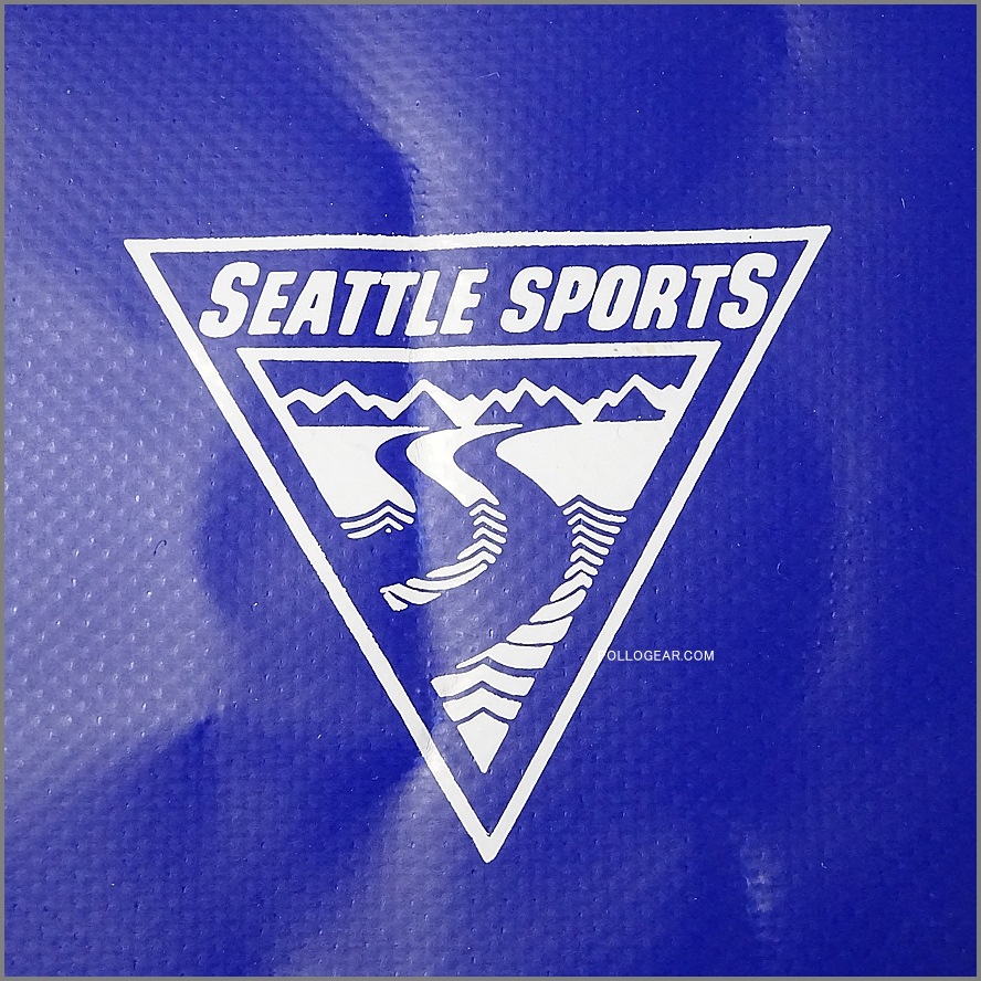 デッド！ 2010年 SEATTLE SPORTS<BR>PVC Zip Boat Tote 1400ci<BR>ラウンド トートバッグ<BR>ビンテージ シアトルスポーツ<BR>防水バッグ ドライバッグ