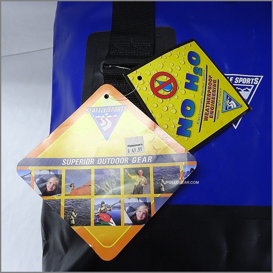 デッド！ 2010年 SEATTLE SPORTS<BR>PVC Zip Boat Tote 1400ci<BR>ラウンド トートバッグ<BR>ビンテージ シアトルスポーツ<BR>防水バッグ ドライバッグ
