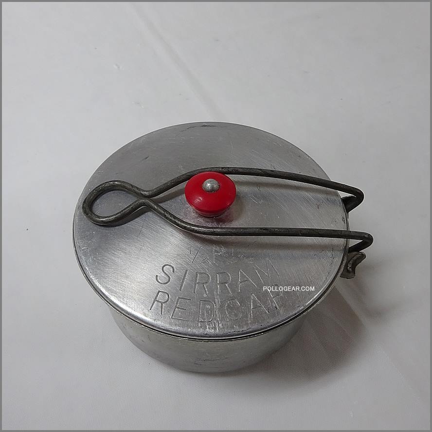 1960年 SIRRAM №6<BR>RED CAP ハーフパイント<BR>MADE IN ENGLAND<BR>シラム BOILLING SET