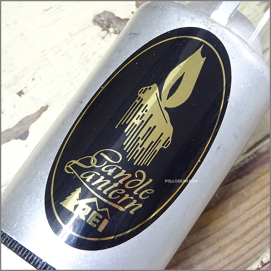 初期型 UCO×REI 山型ハンドル<BR>1984年モデル PAT PEND №2<BR>キャンドルランタン<BR>VINTAGE アールイアイ ユーシーオー