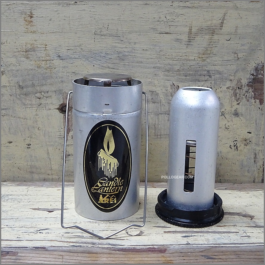 初期型 UCO×REI 山型ハンドル<BR>1984年モデル PAT PEND №2<BR>キャンドルランタン<BR>VINTAGE アールイアイ ユーシーオー