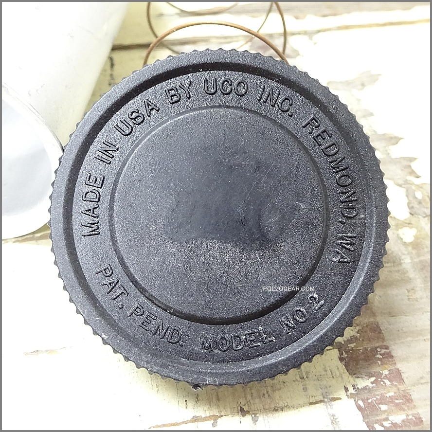 初期型 UCO×REI 山型ハンドル<BR>1984年モデル PAT PEND №2<BR>キャンドルランタン<BR>VINTAGE アールイアイ ユーシーオー