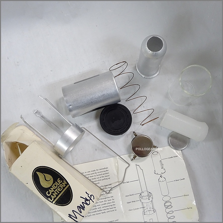 初期型 UCO×REI 山型ハンドル<BR>1984年モデル PAT PEND №2<BR>箱付き キャンドルランタン<BR>VINTAGE アールイアイ ユーシーオー