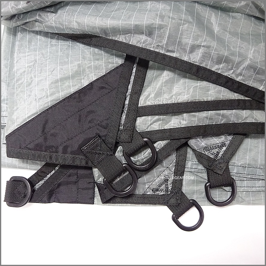 2011年 USA OES ヘキサタープ<br>spinnaker ハンモックタープ<br>Outdoor Equipment Supplier<br>MacCat Deluxe Tarp / SPIN<br>ULタープ スピンネーカー 絶版