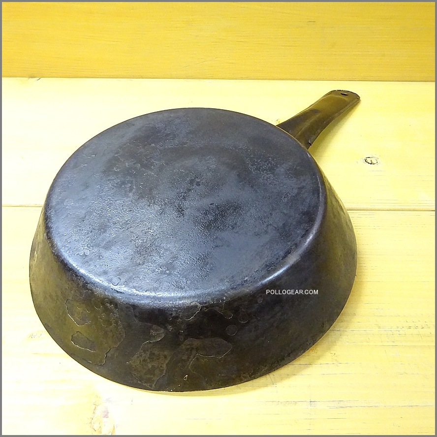 1960年代 USA 216㎜<BR>ビンテージ フライパン<BR>鉄フライパン アメリカ製<BR>Cowboy Frying Pans ミリタリー