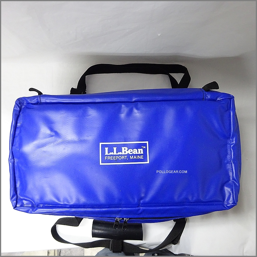 90’s L.L.Bean×SEATTLE SPORTS<BR>角型 ブルー 25QT Soft Cooler<BR>ソフトクーラー クーラーバッグ<BR>FROST-PAK フロストパック<BR>ビンテージクーラー ~1999年<BR>LLビーン×シアトルスポーツ