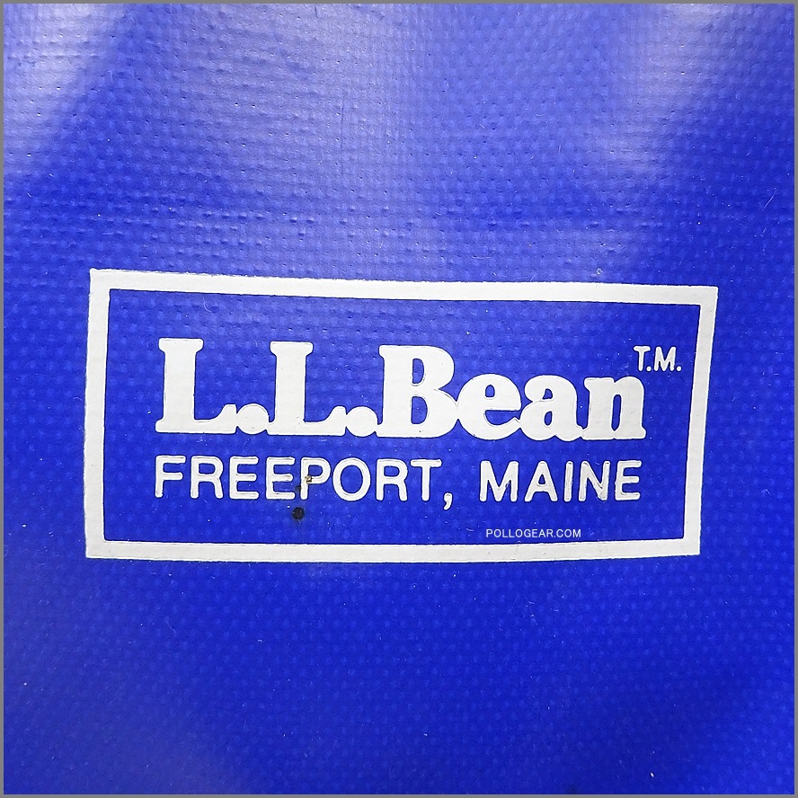 90’s L.L.Bean×SEATTLE SPORTS<BR>角型 ブルー 25QT Soft Cooler<BR>ソフトクーラー クーラーバッグ<BR>FROST-PAK フロストパック<BR>ビンテージクーラー ~1999年<BR>LLビーン×シアトルスポーツ
