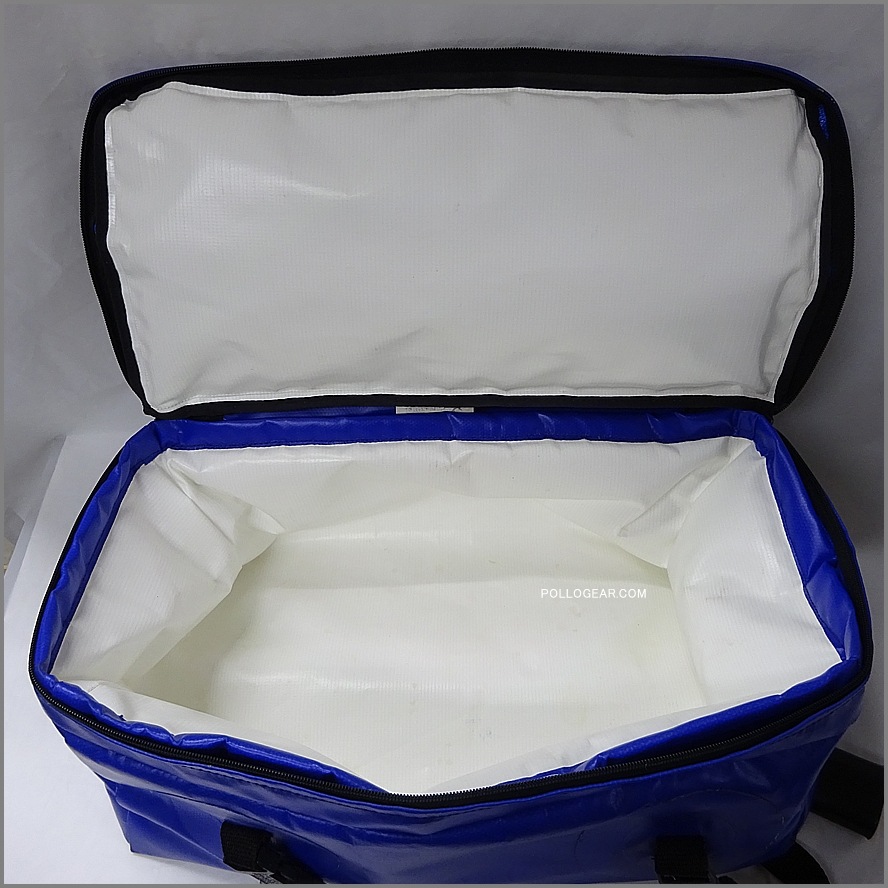 90’s L.L.Bean×SEATTLE SPORTS<BR>角型 ブルー 25QT Soft Cooler<BR>ソフトクーラー クーラーバッグ<BR>FROST-PAK フロストパック<BR>ビンテージクーラー ~1999年<BR>LLビーン×シアトルスポーツ