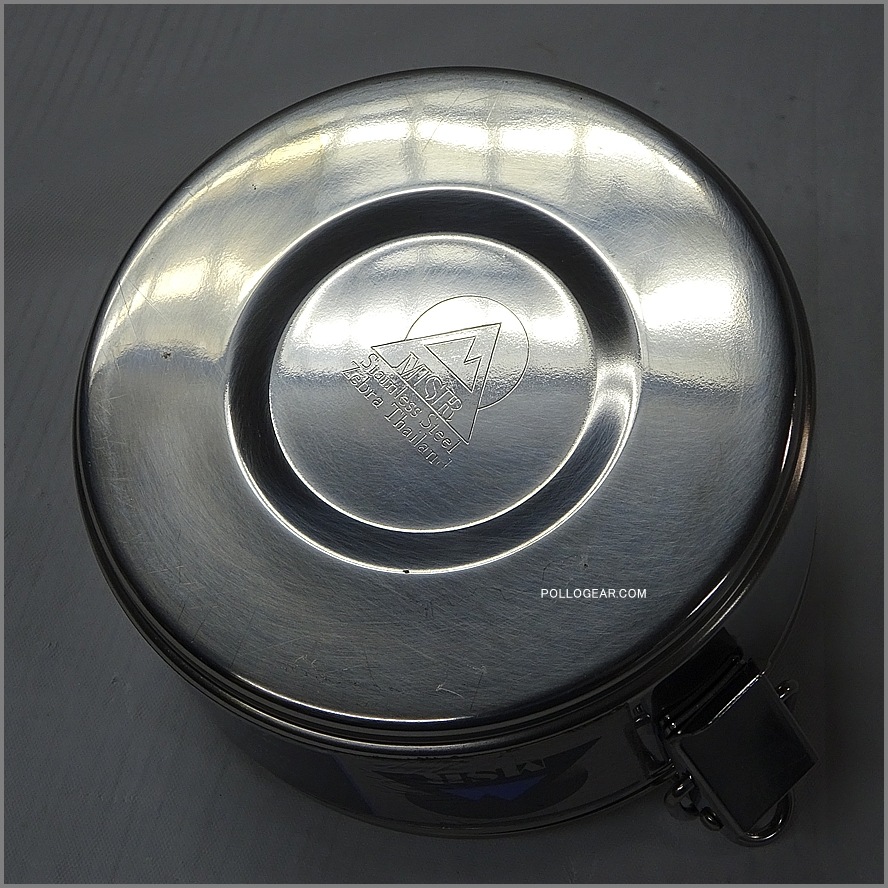 デッドストック MSR/ZEBRA<BR>1990年代 ゼブラ クッカー<BR>475㏄ Alpine Stowaway Pots<BR>アルパイン ストアウェイ ポット