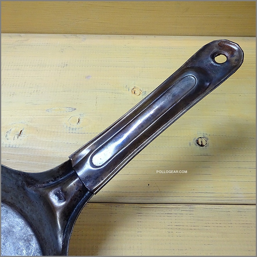 1960年代 USA 230㎜<BR>ビンテージ フライパン<BR>鉄フライパン アメリカ製<BR>Cowboy Frying Pans ミリタリー