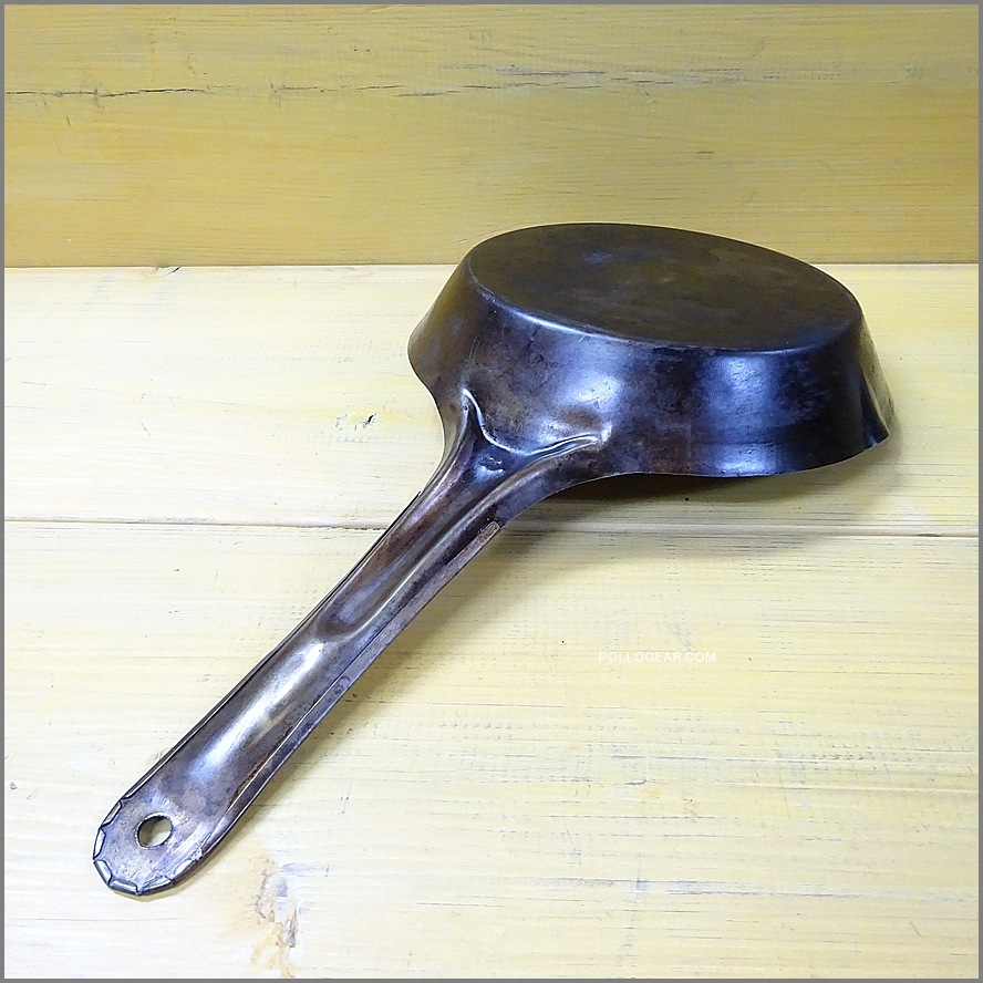 1960年代 USA 230㎜<BR>ビンテージ フライパン<BR>鉄フライパン アメリカ製<BR>Cowboy Frying Pans ミリタリー