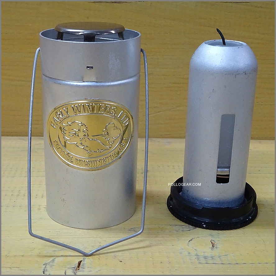 1986年 最終モデル TAIWAN<br>VINTAG キャンドルランタン<br>アーリーウィンタース<br>EARLY WINTERS LTD<br>UCO 三角ハンドル 激レアさん