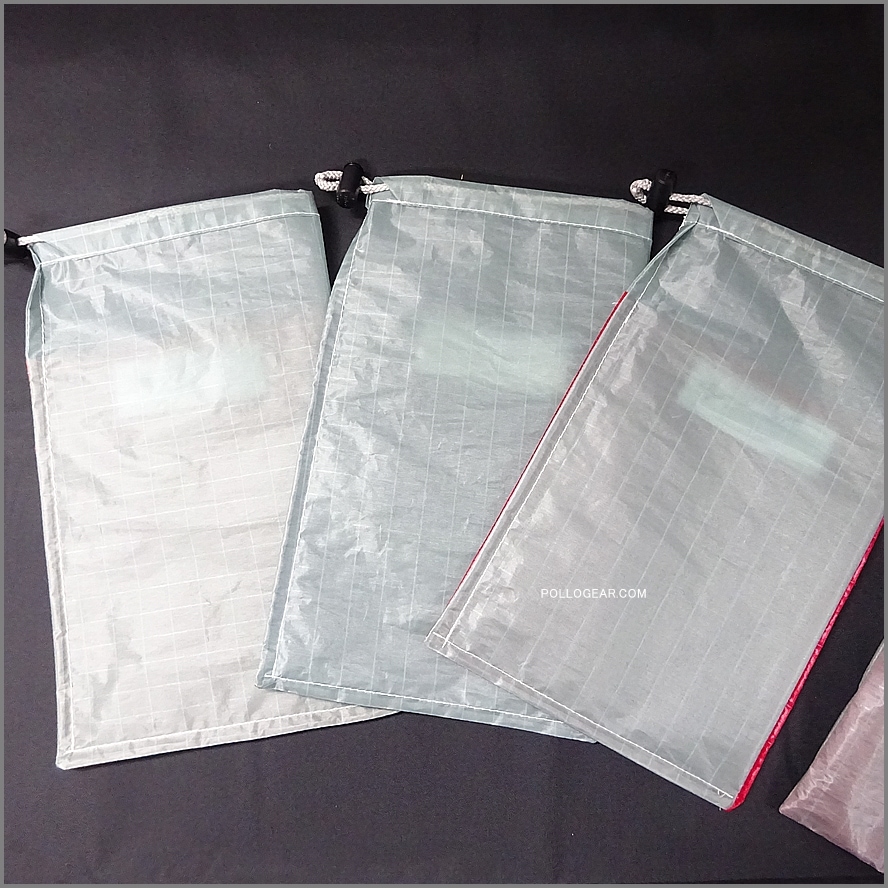 【送料無料】<br>POLLOGEAR オリジナル<br>SPIN POUCH◇◆Bicolor<br>スピンネーカー ロープバッグ<br>LoopAlien ループエイリアン<br>コードワインダー ハンモック リッジライン スピンポーチ 小物入れ