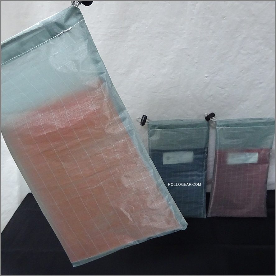 【送料無料】<br>POLLOGEAR オリジナル<br>SPIN POUCH◇◆Bicolor<br>スピンネーカー ロープバッグ<br>LoopAlien ループエイリアン<br>コードワインダー ハンモック リッジライン スピンポーチ 小物入れ