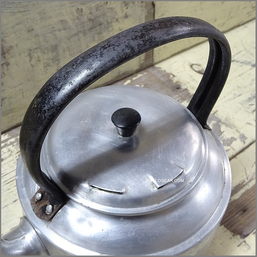 1940年代 イングランド製<BR>1.2L ビンテージ ケトル<BR>① VINTAGE POT<BR>やかん ティーポット