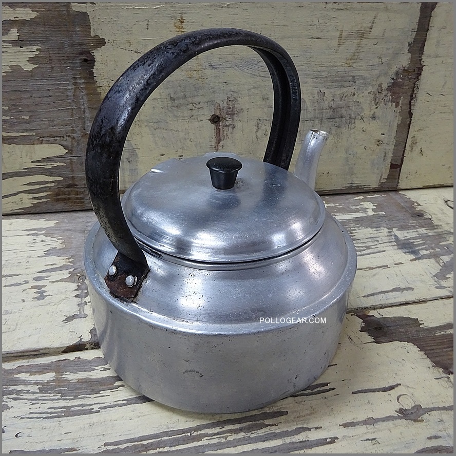 1940年代 イングランド製<BR>1.2L ビンテージ ケトル<BR>① VINTAGE POT<BR>やかん ティーポット