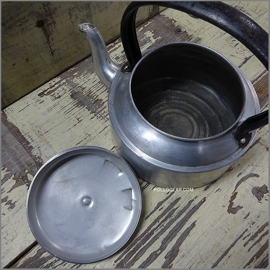1940年代 イングランド製<BR>1.2L ビンテージ ケトル<BR>① VINTAGE POT<BR>やかん ティーポット