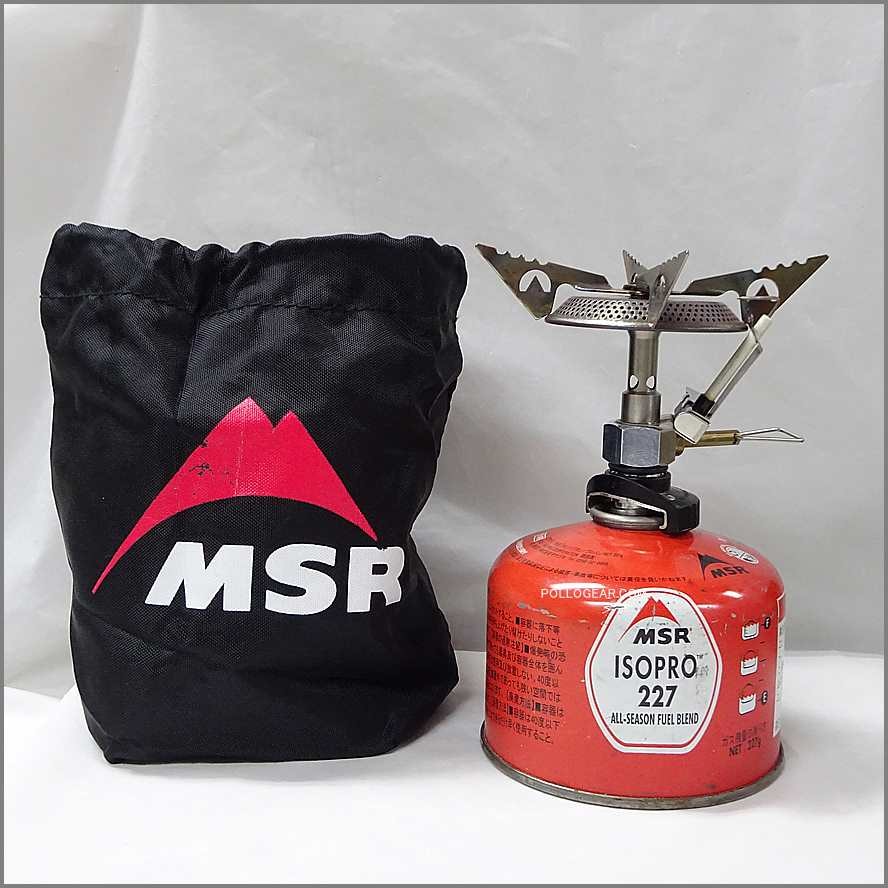 98~ MSR SUPERFLY<BR>スーパーフライ 前期型<BR>OLDモデル ガスストーブ<BR>シングルバーナー イグナイター付き