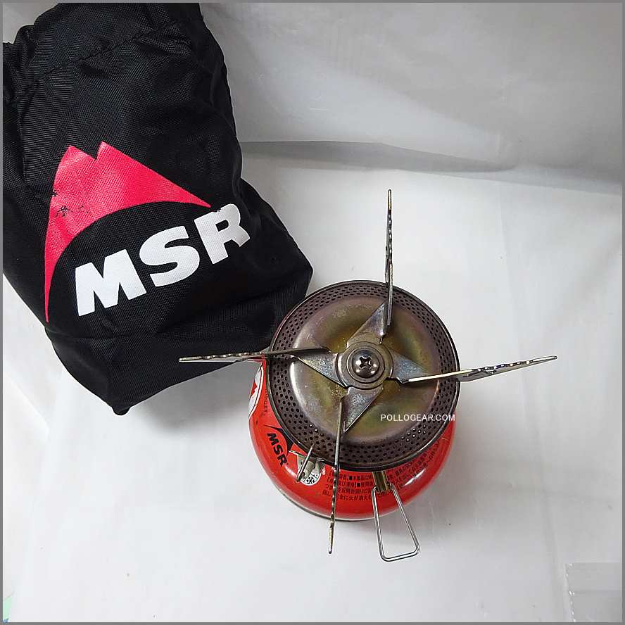 MSR stove superfly スーパーフライ　日本未発売　廃番 前期 MSR スーパーフライ<BR>日本未発売 SUPERFLY<BR>絶版 ガス