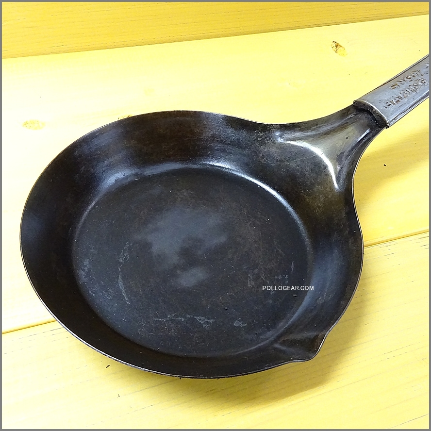 1940年代 SNOW KING<BR> ビンテージ フライパン<BR>鉄フライパン アメリカ製<BR>Cowboy Frying Pans 178㎜