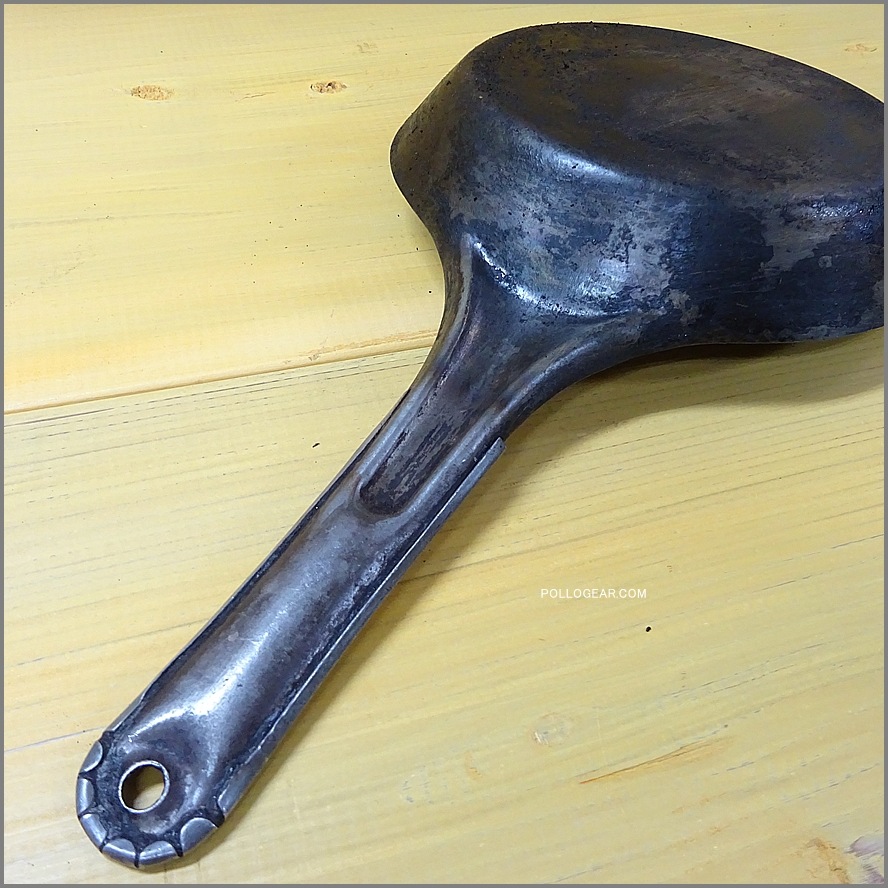 1940年代 SNOW KING<BR> ビンテージ フライパン<BR>鉄フライパン アメリカ製<BR>Cowboy Frying Pans 178㎜