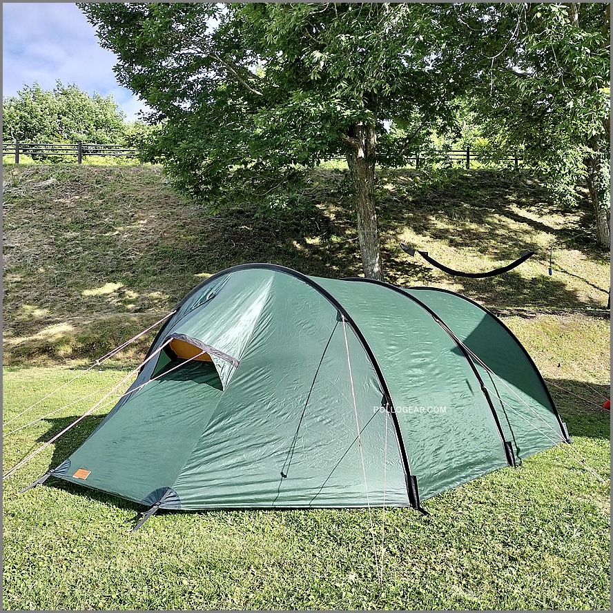 HillebergAB 革タグ Keron4<br>ヒルバーグAB ケロン4<br>VINTAGE HILLEBERG 旧カラー ビンテージ