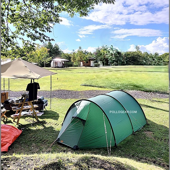 HillebergAB 革タグ Keron4<br>ヒルバーグAB ケロン4<br>VINTAGE HILLEBERG 旧カラー ビンテージ