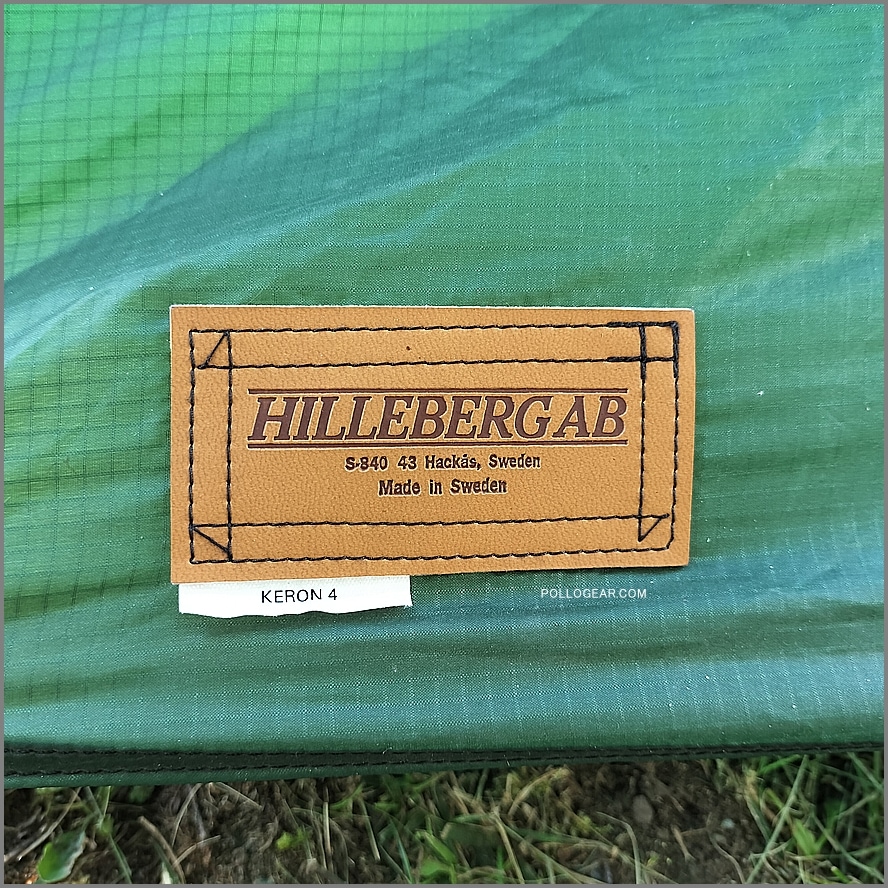 HillebergAB 革タグ Keron4<br>ヒルバーグAB ケロン4<br>VINTAGE