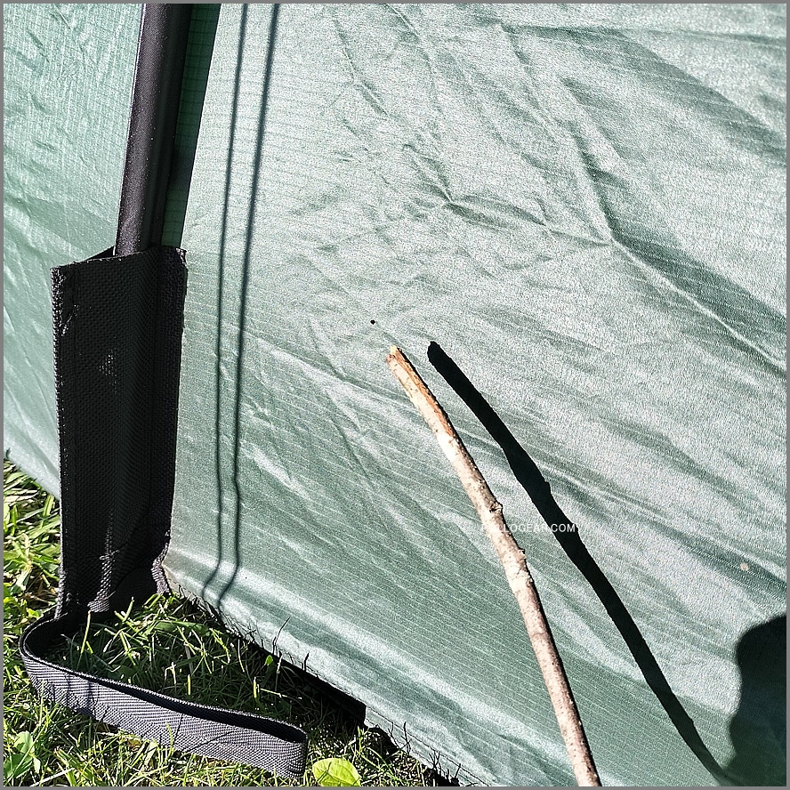 HillebergAB 革タグ Keron4<br>ヒルバーグAB ケロン4<br>VINTAGE HILLEBERG 旧カラー ビンテージ