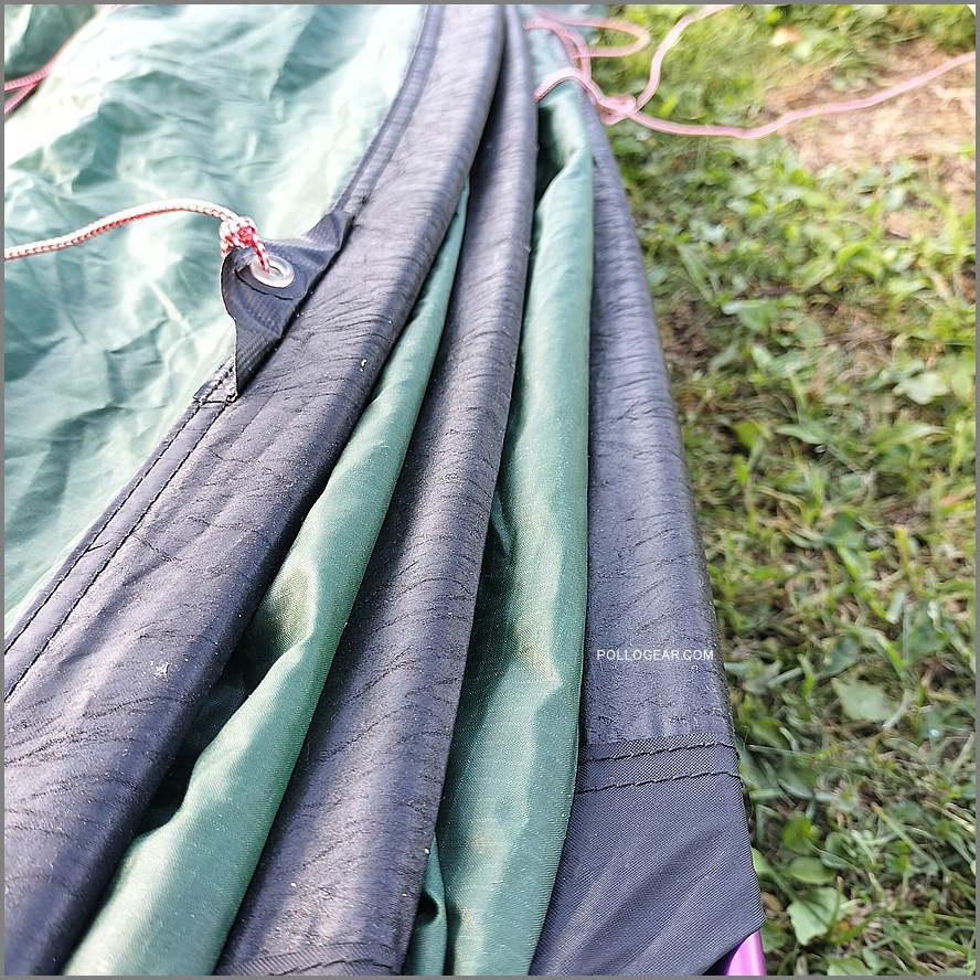 HillebergAB 革タグ Keron4<br>ヒルバーグAB ケロン4<br>VINTAGE HILLEBERG 旧カラー ビンテージ