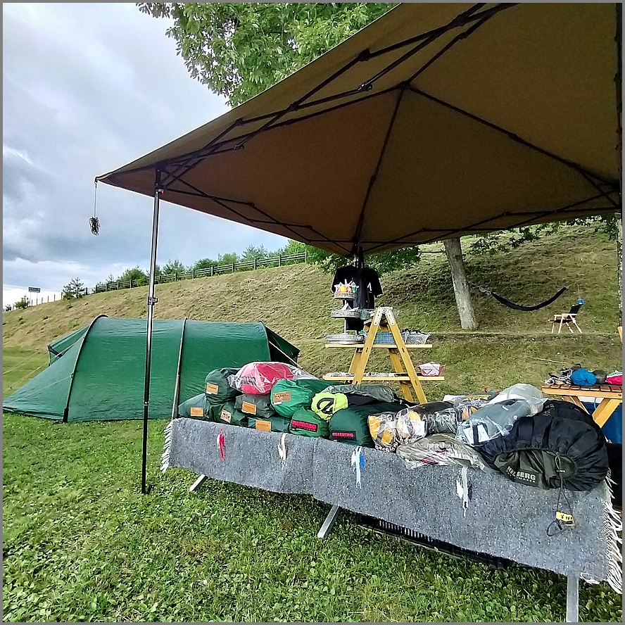 HillebergAB 革タグ Keron4<br>ヒルバーグAB ケロン4<br>VINTAGE
